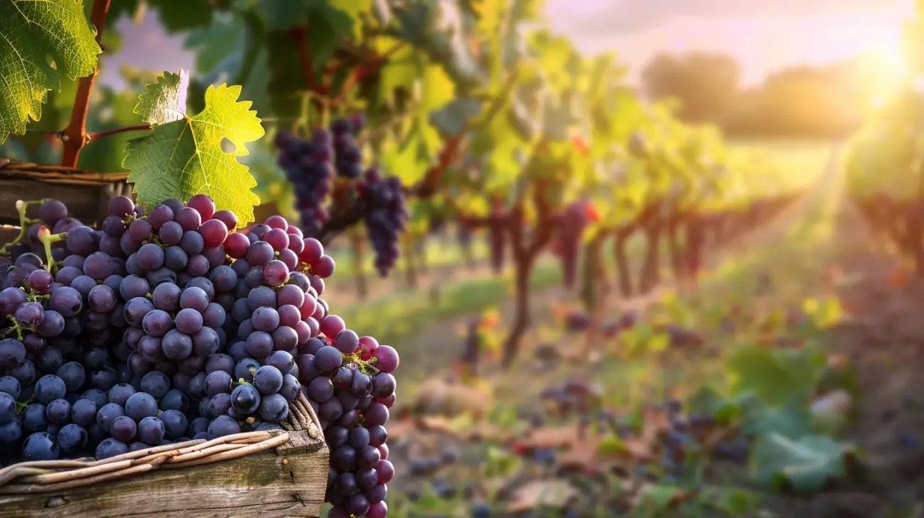 Zdjęcie Zbiory winogron - kiedy i jak je przeprowadzić? Poradnik dla plantatorów