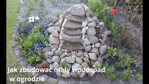 Prosty wodospad w ogrodzie krok po kroku. Uniknij kosztownych błędów!